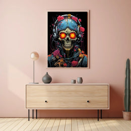 Skull Symphony Poster