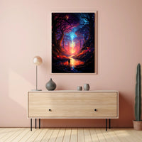 Enchanted Forest Journey Poster