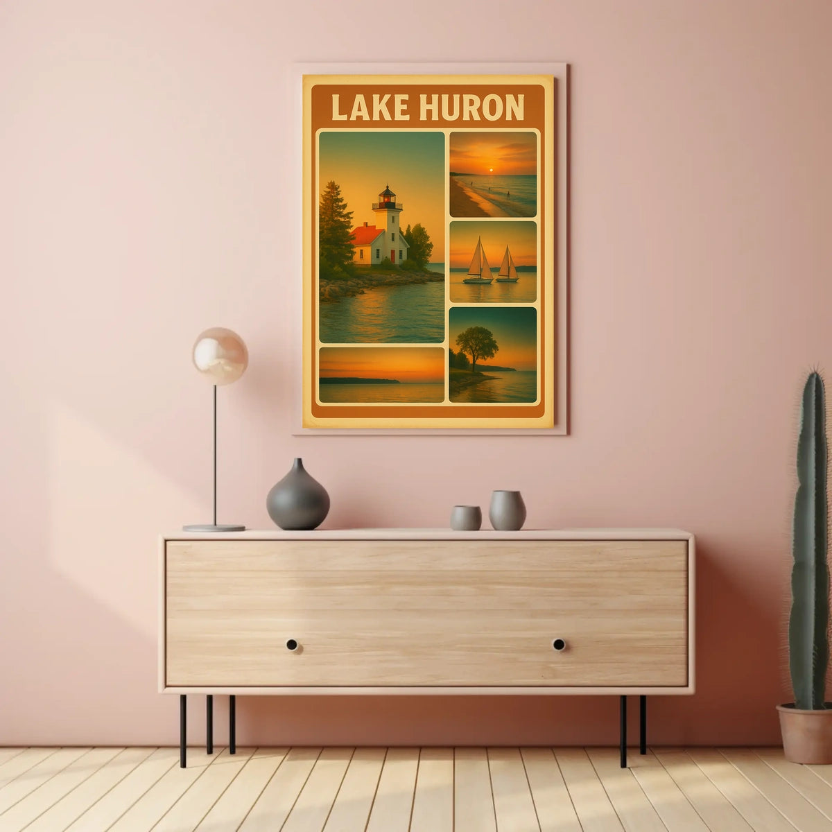 Lake Huron Scenic Poster