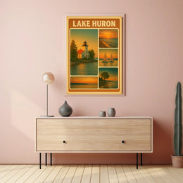 Lake Huron Scenic Poster