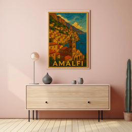 Amalfi Coast Scenic Beauty Poster