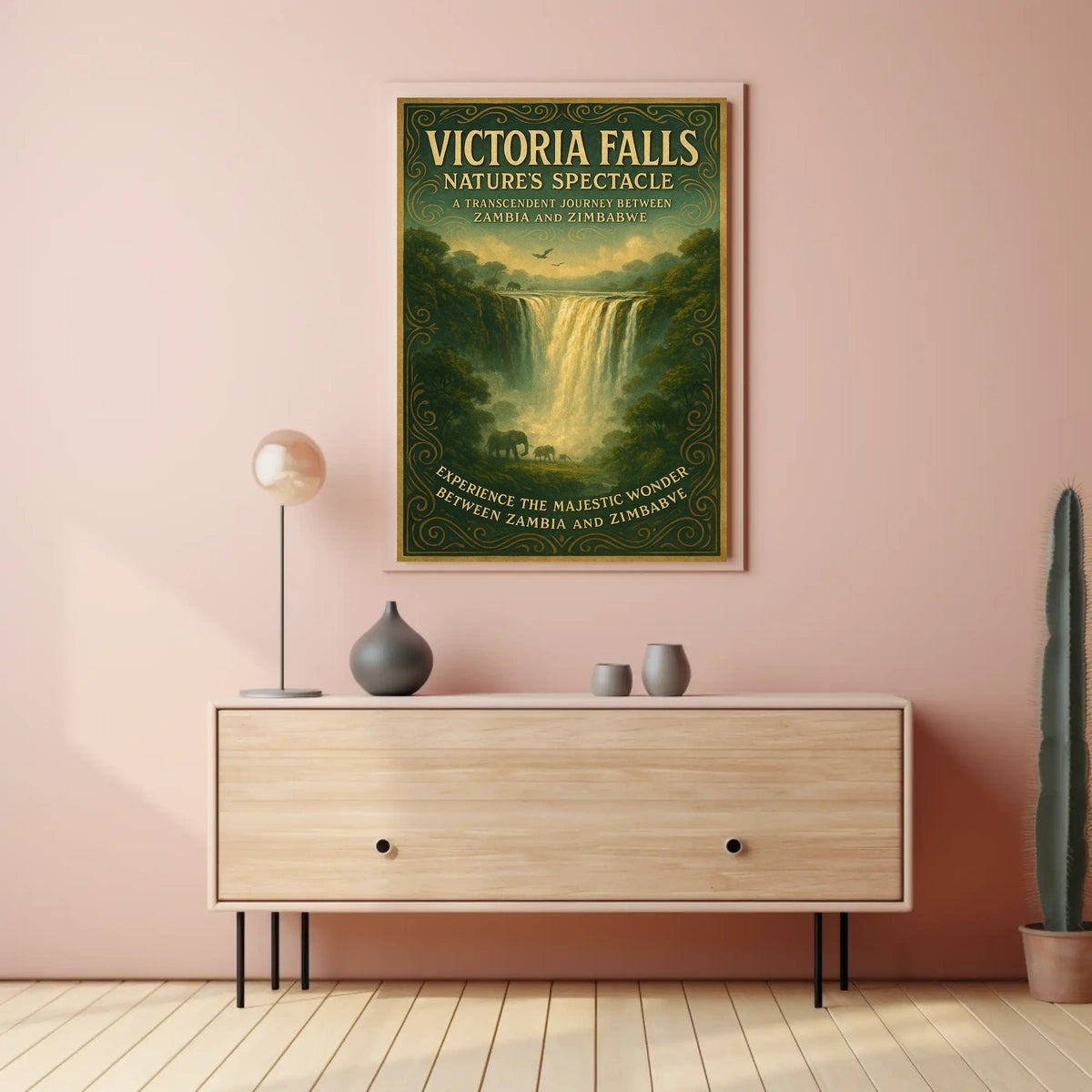Victoria Falls Natures Spectacle Poster