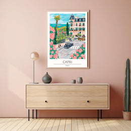 Vibrant Capri Poster PosterGoat