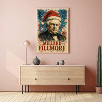 Millard Fillmore 13th President of the United States Christmas SeriesPoster