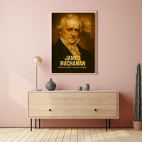 James Buchanan Presidential Term Poster