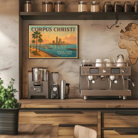 Coastal Serenity Corpus Christi Poster Print