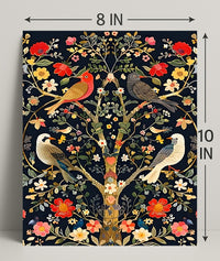 Enchanted Garden Tapestry William Morris Art Poster