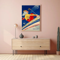 Montreux-Oberland Bernois Railway Poster