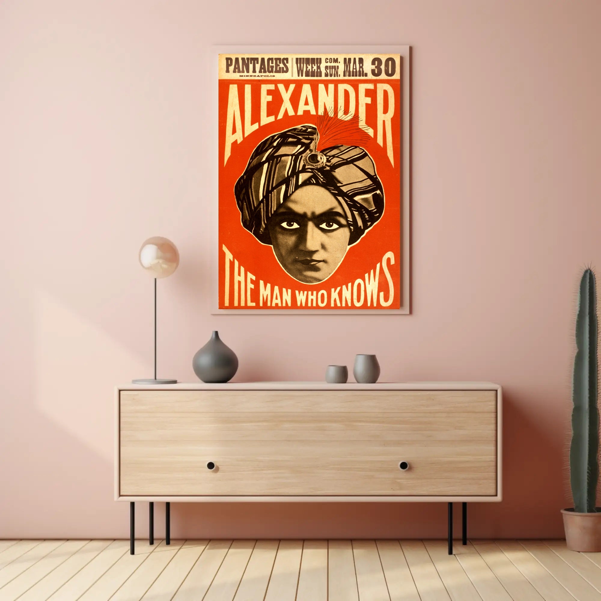 Alexander the Man Who Knows Cultural Heritage Poster