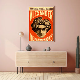Alexander the Man Who Knows Cultural Heritage Poster