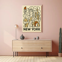 New York Art Deco Poster