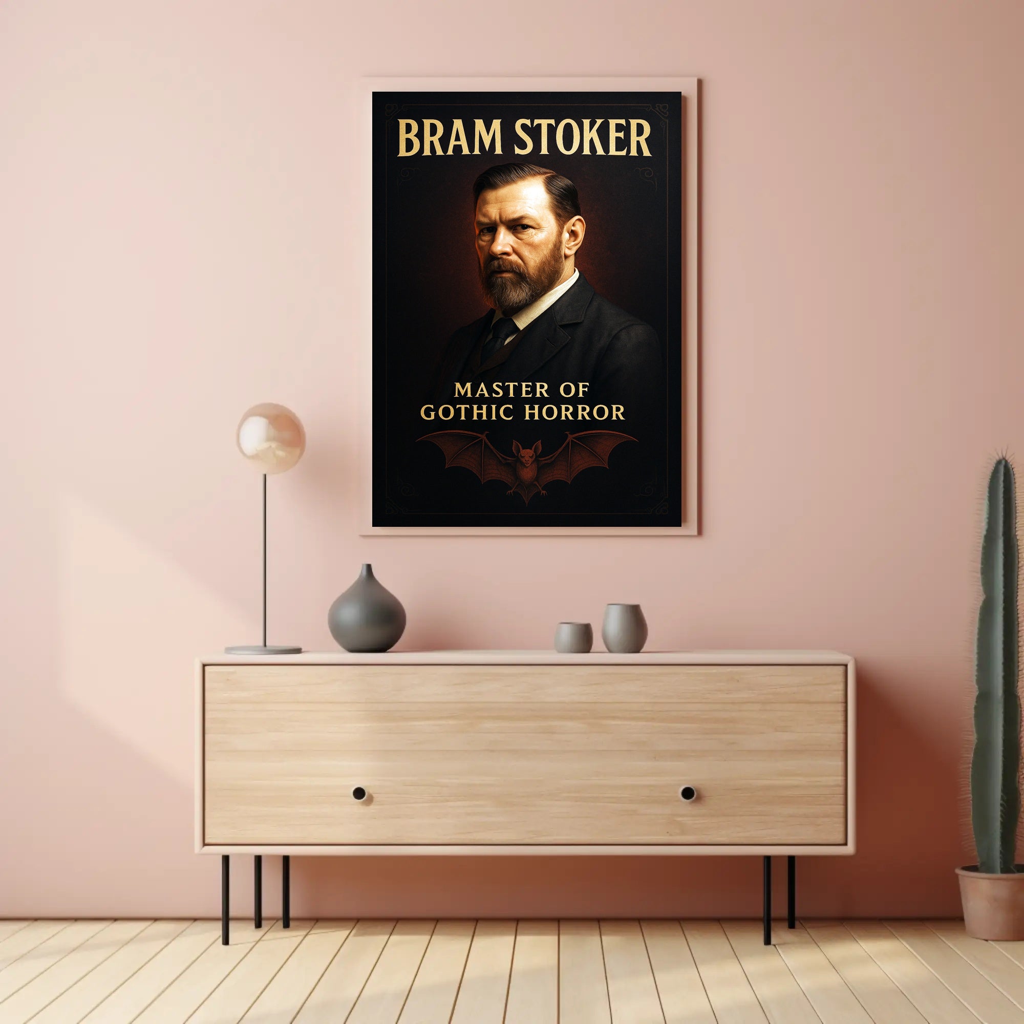 Bram Stoker Master of Gothic Horror Poster