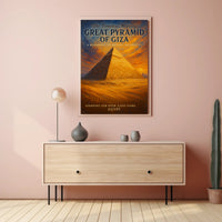 The Timeless Majesty: Great Pyramid of Giza Poster