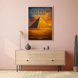 The Timeless Majesty: Great Pyramid of Giza Poster