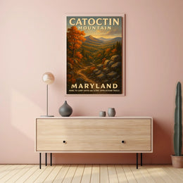 Catoctin Mountain MarylandS Scenic Poster