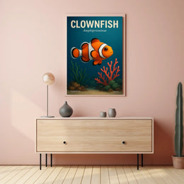 Clownfish Amphiprioninae Poster