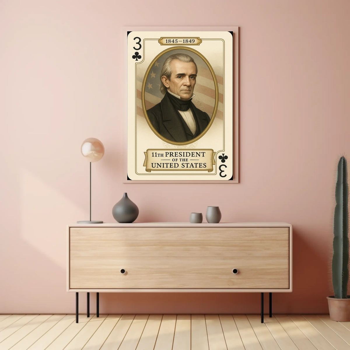 Eleventh President Of The United States Poster