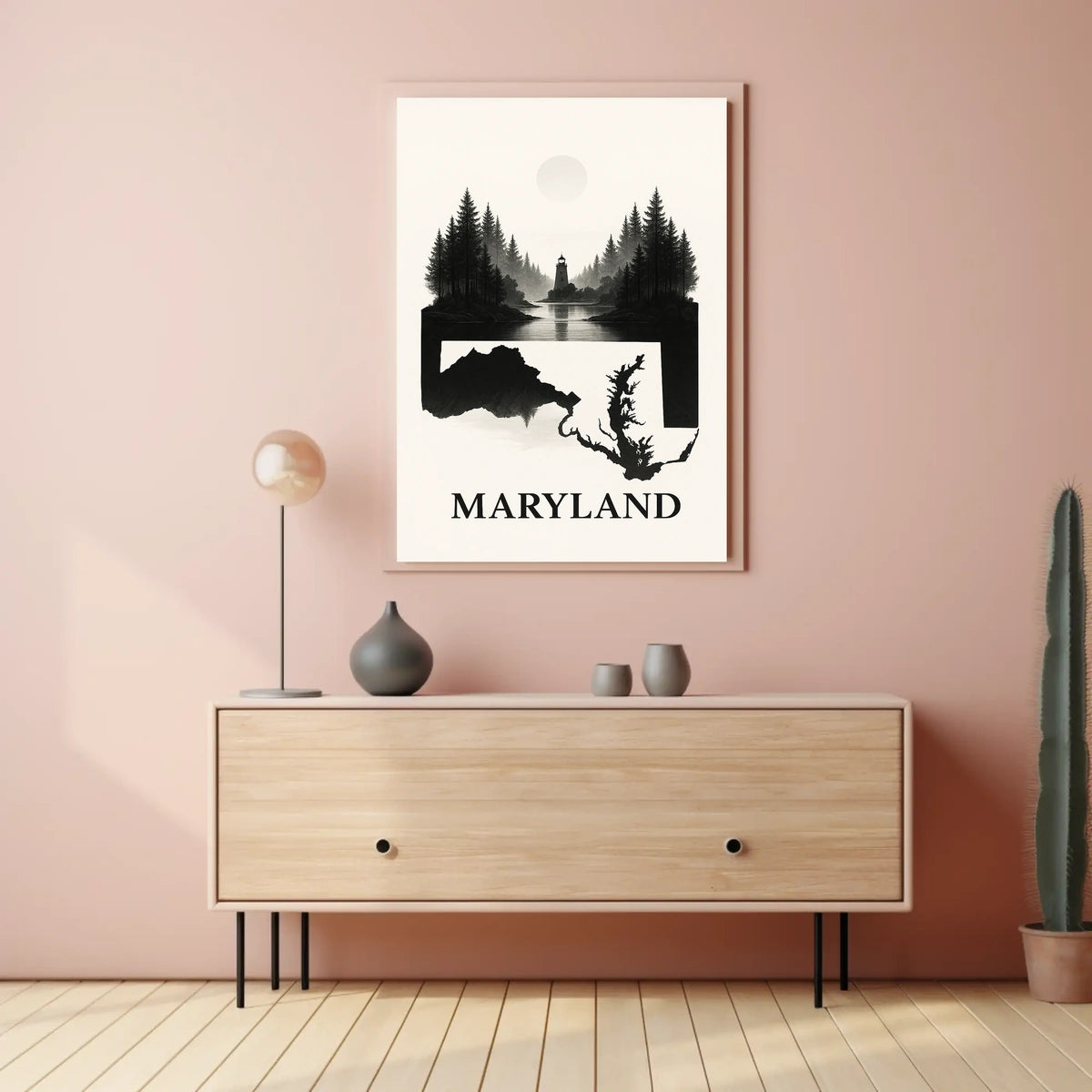 Maryland Landscape Poster
