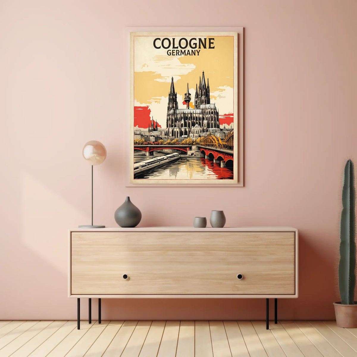 Cologne Germany Architectural Splendor Poster