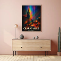 Clarksville Tennessee Travel Photography Realism Poster