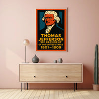 Thomas Jefferson 3rd President Poster