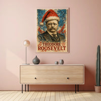 Theodore Roosevelt 26th President of the United States Christmas SeriesPoster