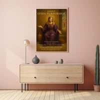 Saint Lydia Reverent Poster for Cultural or Heritage Poster