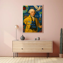 18th Century Rock Fusion Art for Modern Spaces