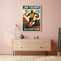 Jim Thorpe Olympian Poster