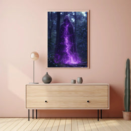 Enchanted Forest Specter Art Print Poster for Home Decor and Wanderlust Enthusiasts PosterGoat