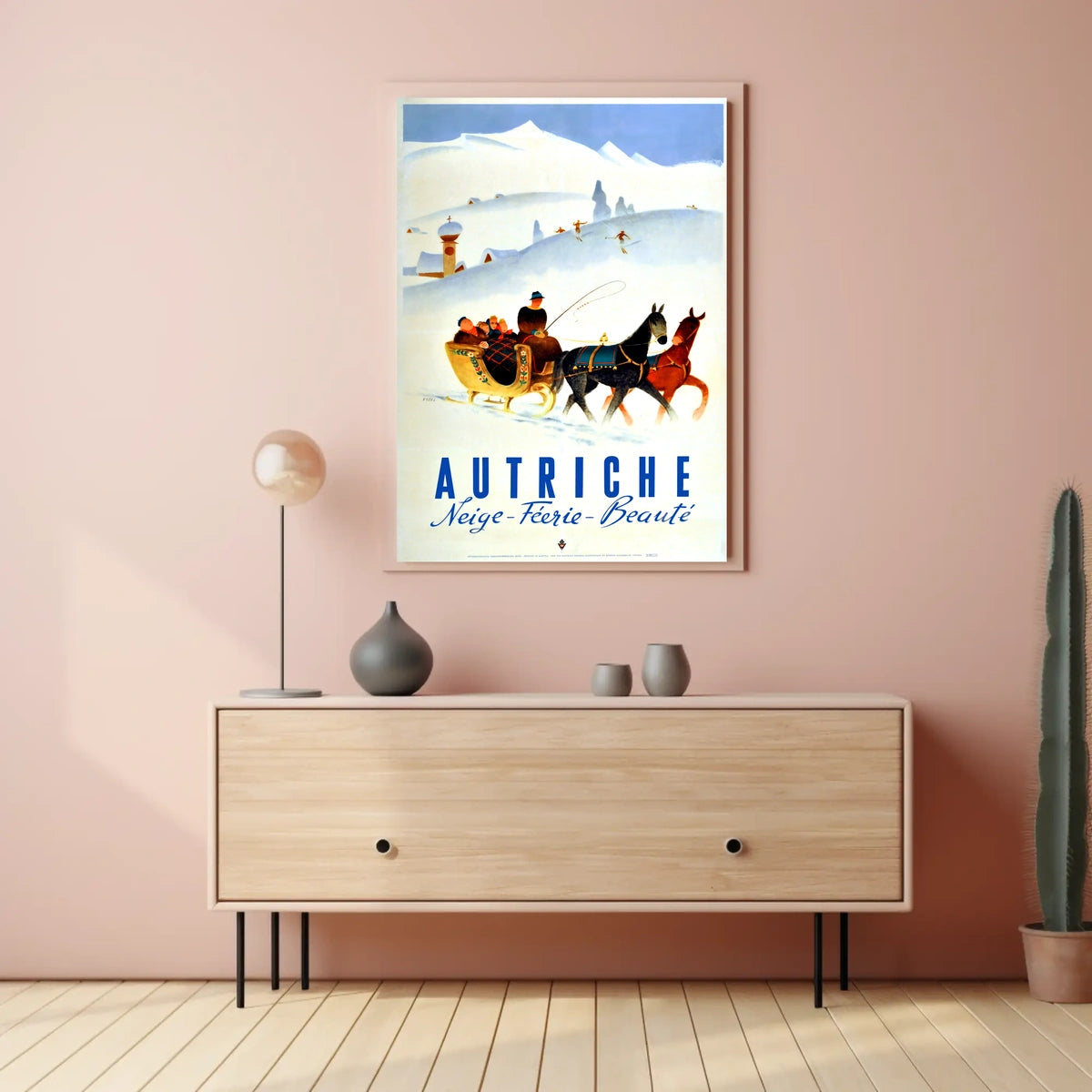 Winter Wonderland In Austria Poster