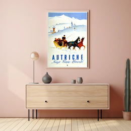 Winter Wonderland In Austria Poster