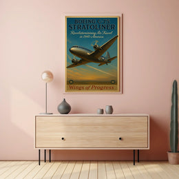 Boeing C-75 Stratoliner Poster