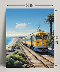 Coastal Journey Poster