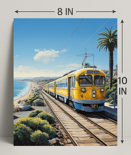 Coastal Journey Poster