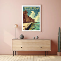 Dry Tortugas National Park Scenic Travel Poster