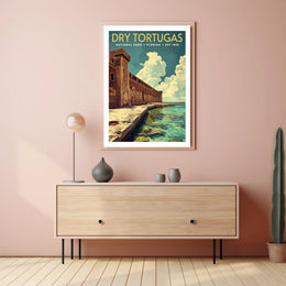 Dry Tortugas National Park Scenic Travel Poster