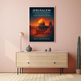 Jerusalem Sacred Harmony: Cultural or Heritage Poster
