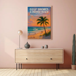 Gulf Shores Orange Beach Alabama Poster