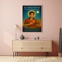 Carlo Acutis Patron of the Digital Age Poster