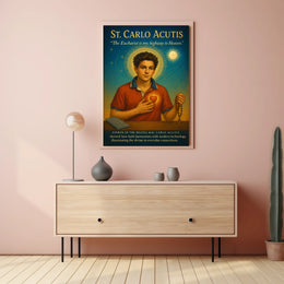 Carlo Acutis Patron of the Digital Age Poster