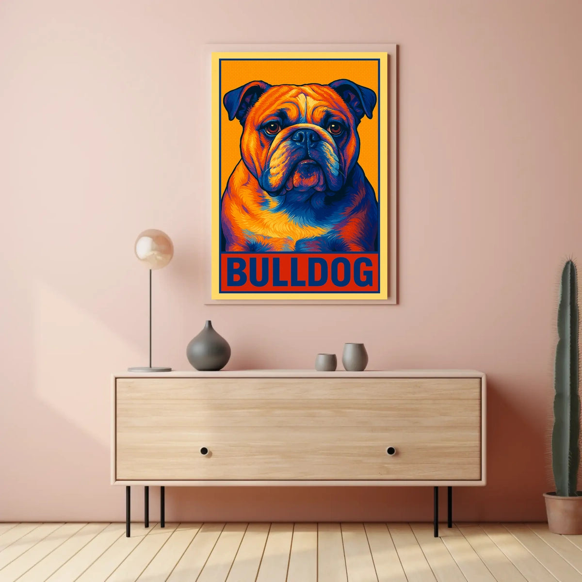 Bold Bulldog Bold Poster
