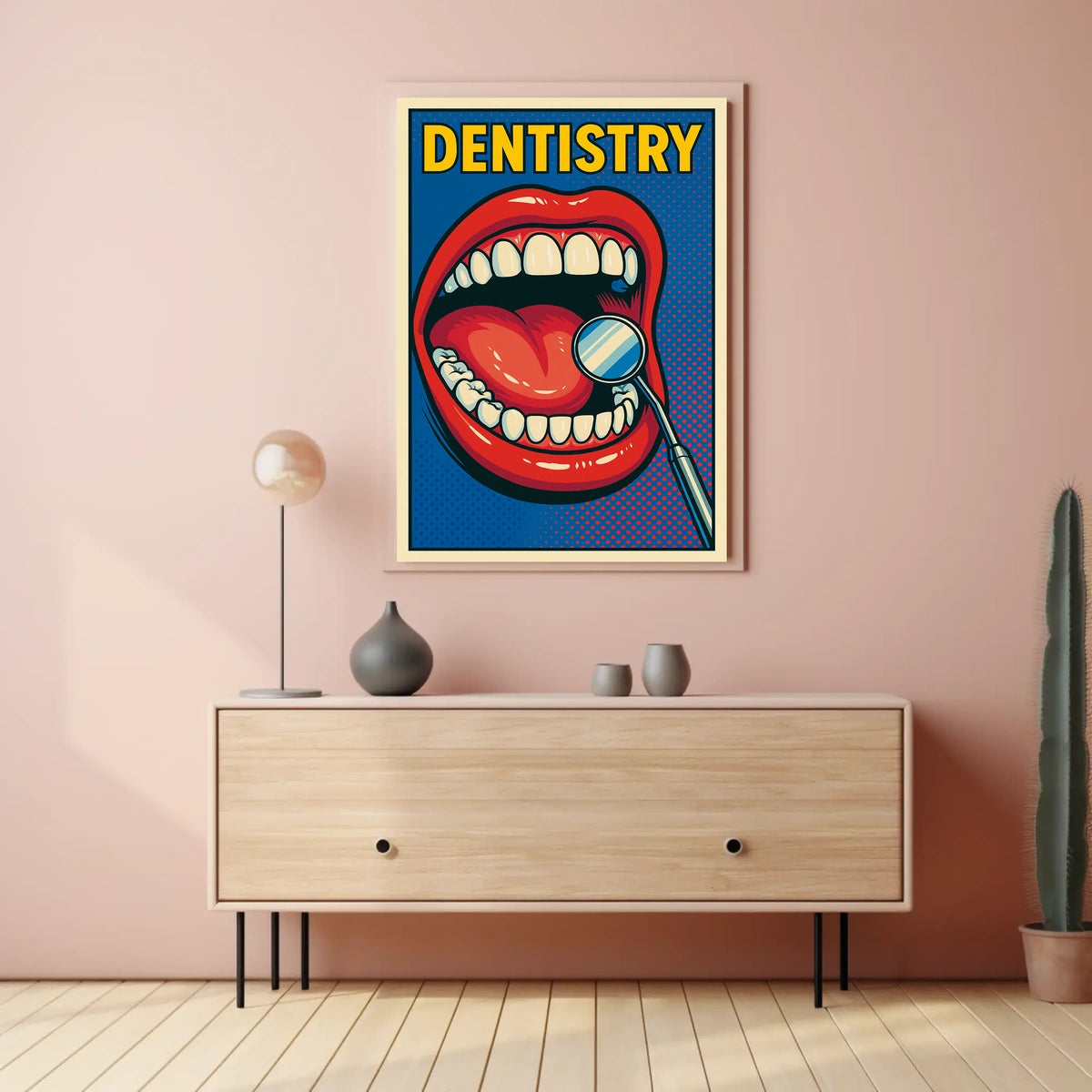 Vibrant Dentistry Promotion Poster
