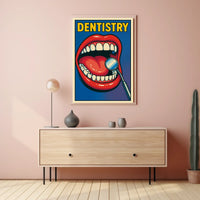 Vibrant Dentistry Promotion Poster