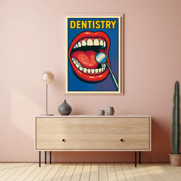 Vibrant Dentistry Promotion Poster