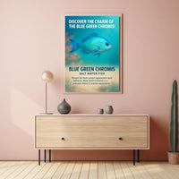 Discover The Charm Of The Blue Green Poster