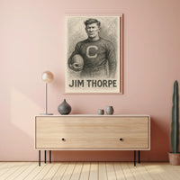 Jim Thorpe Athletic Legend Poster