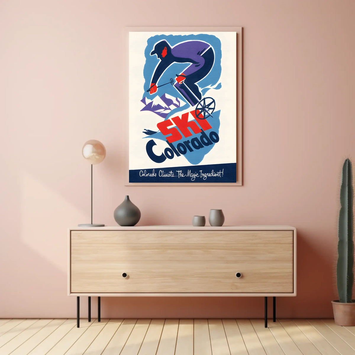 Ski Colorado Poster