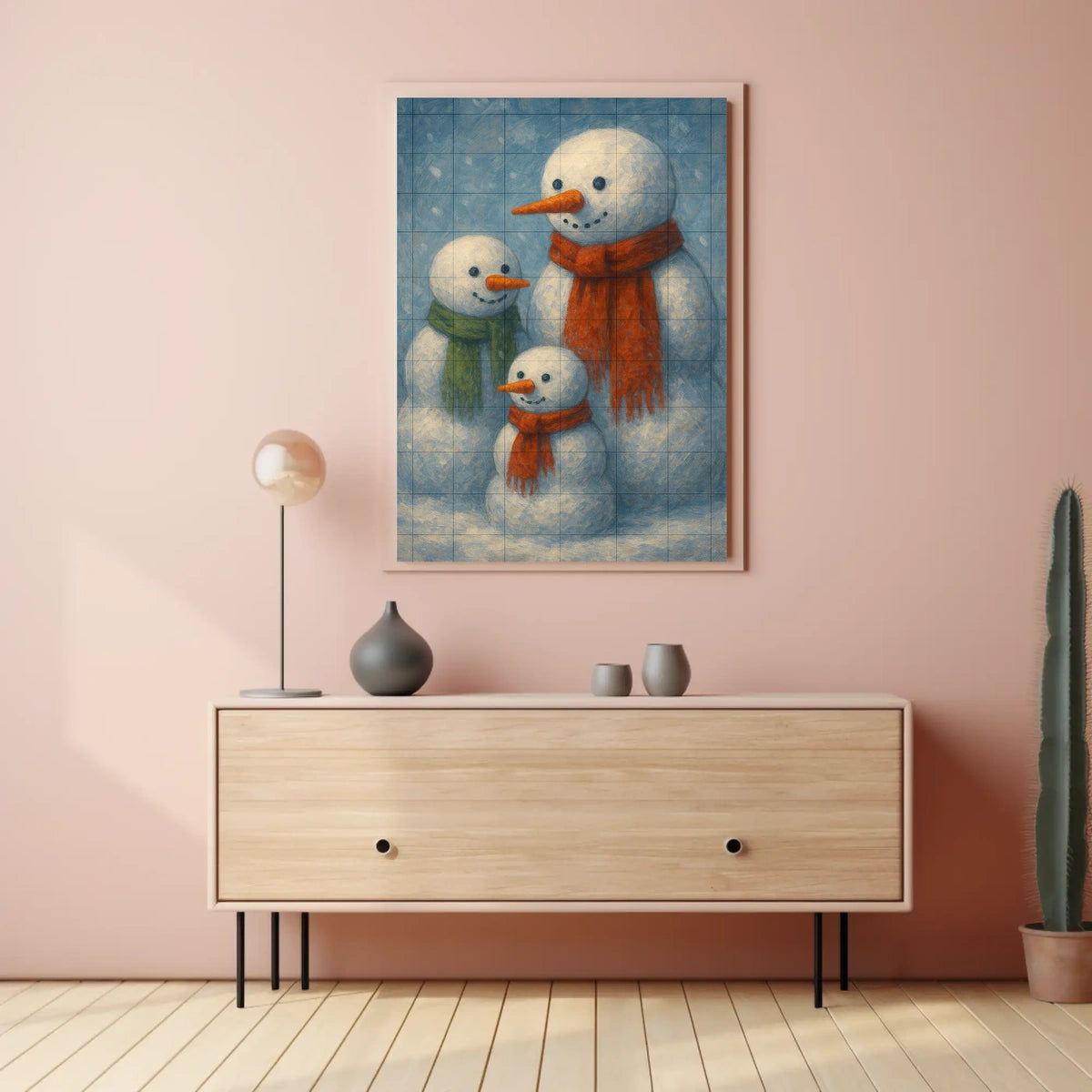 Winter Wonderland Snowmen Poster
