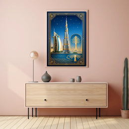Architectural Wonders of Dubai Poster